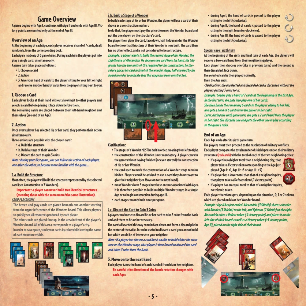 Brettspiel - 7 Wonders 2. Edition (DE)