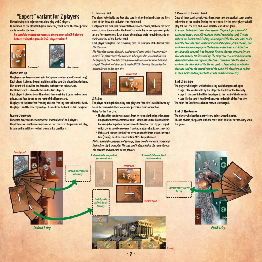 Brettspiel - 7 Wonders 2. Edition (DE)