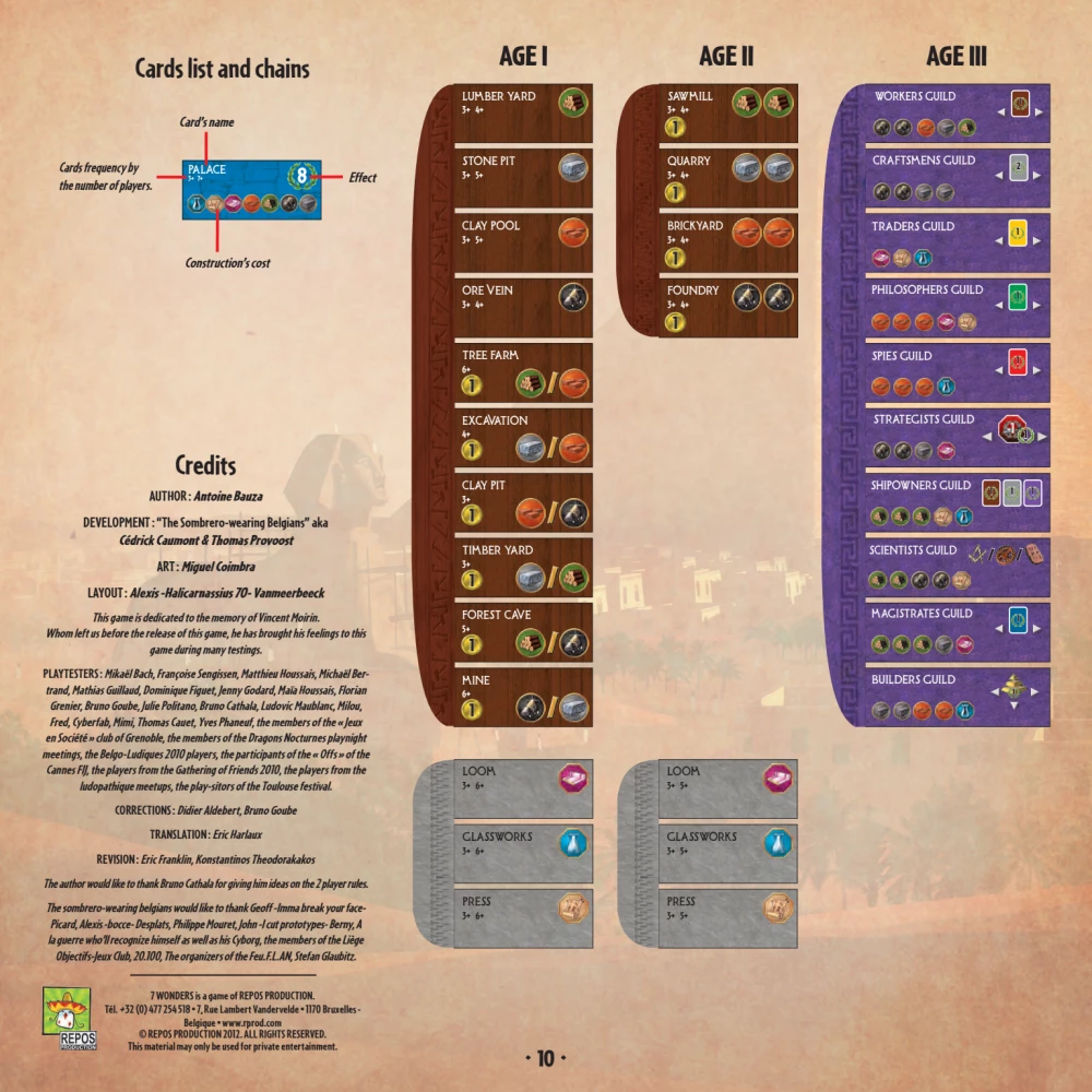 Brettspiel - 7 Wonders 2. Edition (DE)