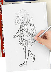 Manga Drawing Sketchbook. Create Your Own Story