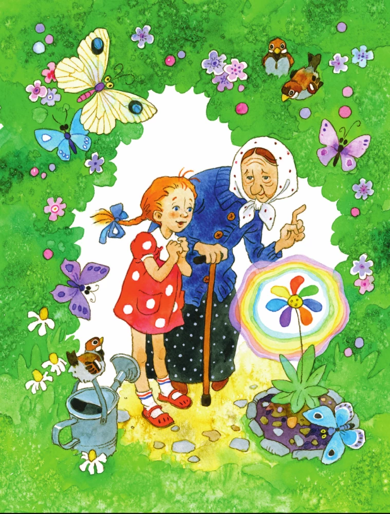 The Flower with Seven Colors. Tales