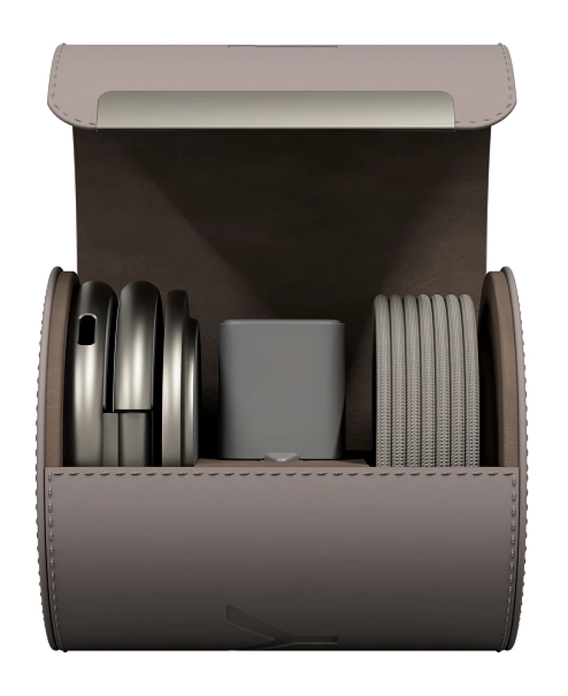 Stacja ładująca 3 w 1 Magssory Signature Disc Pro dla Apple Qi2 Titan