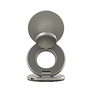 Stacja ładująca 3 w 1 Magssory Signature Disc Pro dla Apple Qi2 Titan