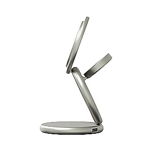 Stacja ładująca 3 w 1 Magssory Signature Disc Pro dla Apple Qi2 Titan