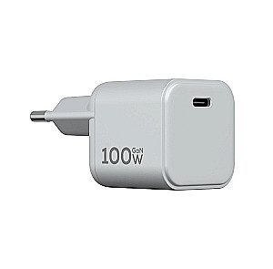 Kompakte Lade station Magssory Nano Boost 100W GaN Weiß