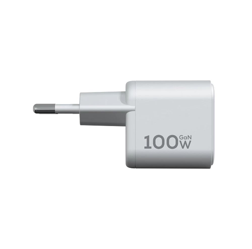 Kompakte Lade station Magssory Nano Boost 100W GaN Weiß