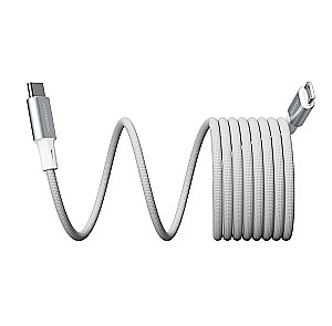 Magnetyczny kabel Magssory Link 2.4m C do C 240W Biały