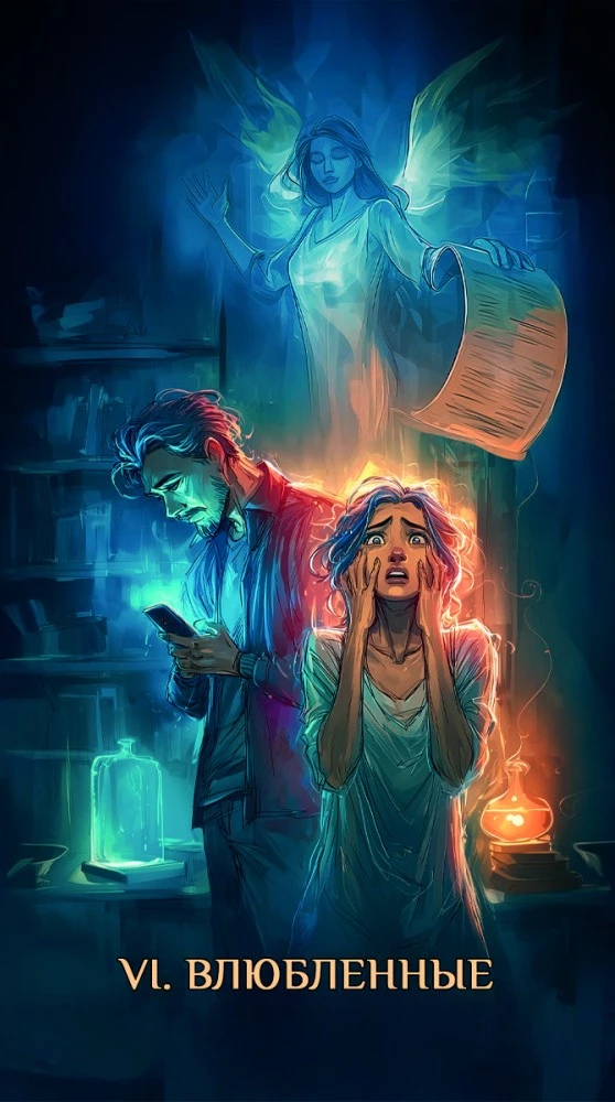 Tarot of the Lovers: Difficult Choice (78 cards)