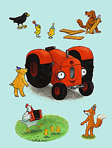 Little Red Tractor, Happy Birthday!