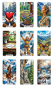 Siberian Oracle Lenormand (50 cards)