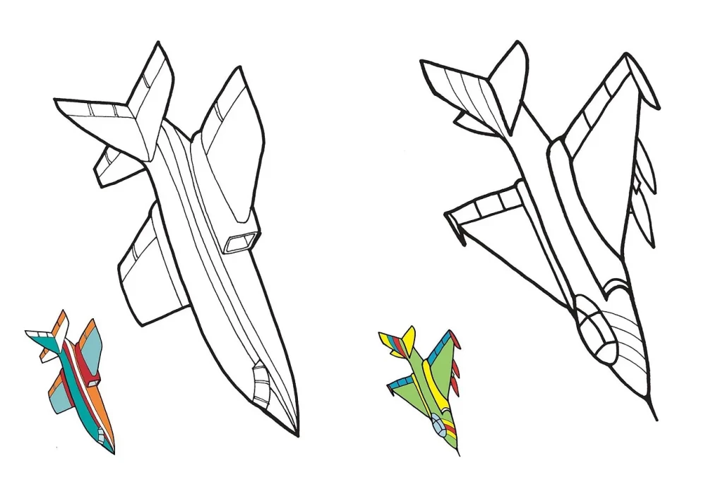 Color by Sample. Airplanes