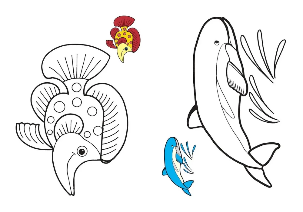 Color by Sample. Underwater World