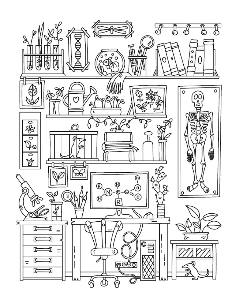 Luana. All Shades of Fun. Coloring Book with Stickers