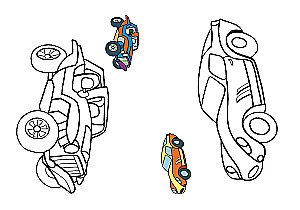 Color by Example. Cars
