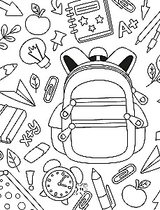 Luana. Colorful Madness. Coloring Book with Stickers
