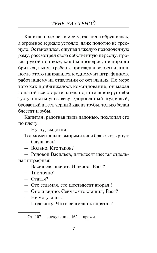 Тень за стеной