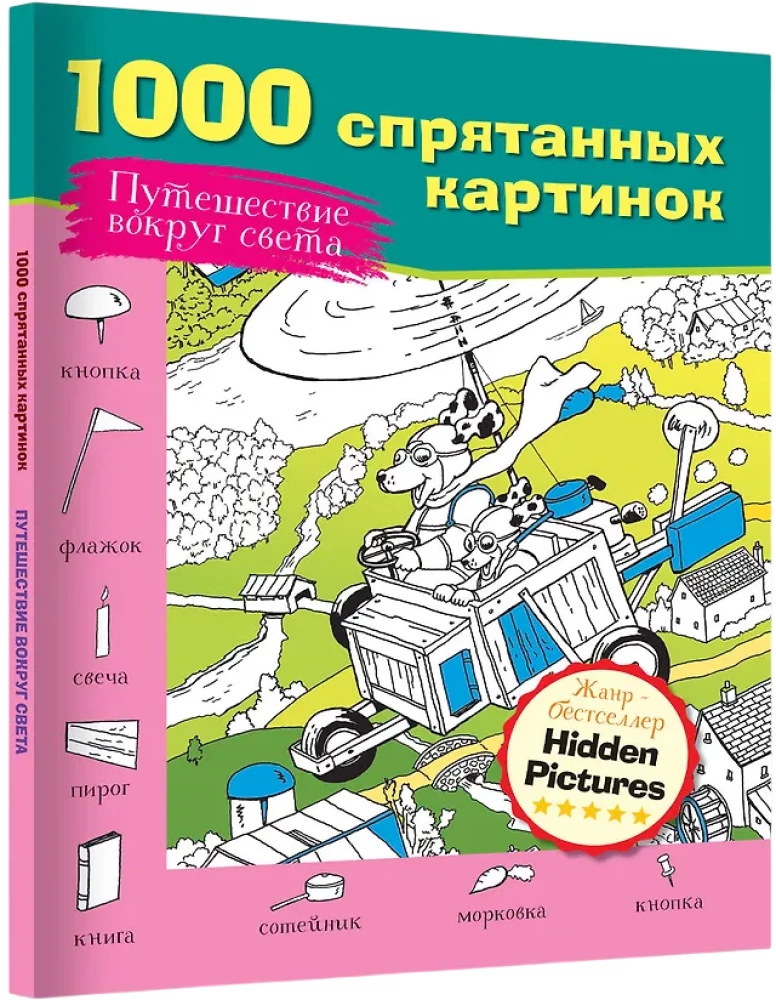 Around the World in 1000 Hidden Pictures