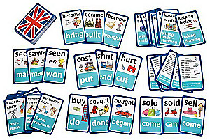 English Language. Irregular Verbs. Level 1 (100 cards)