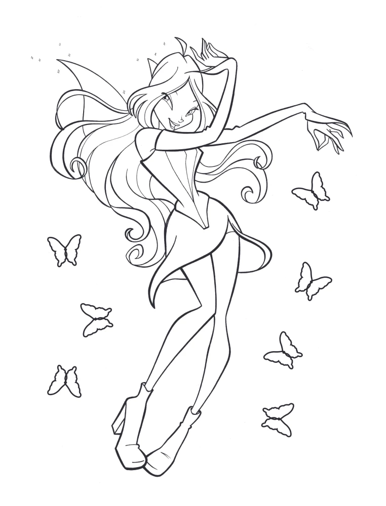 Winx Club. Together Forever! Big Coloring Book