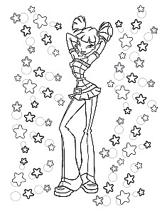 Winx Club. Together Forever! Big Coloring Book