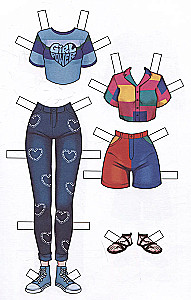 Paper Dolls. Anime Fashionistas
