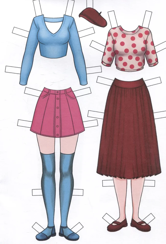 Paper Dolls. Anime Fashionistas