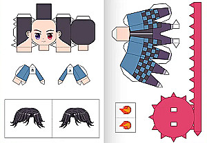 Anime. Paper Figures