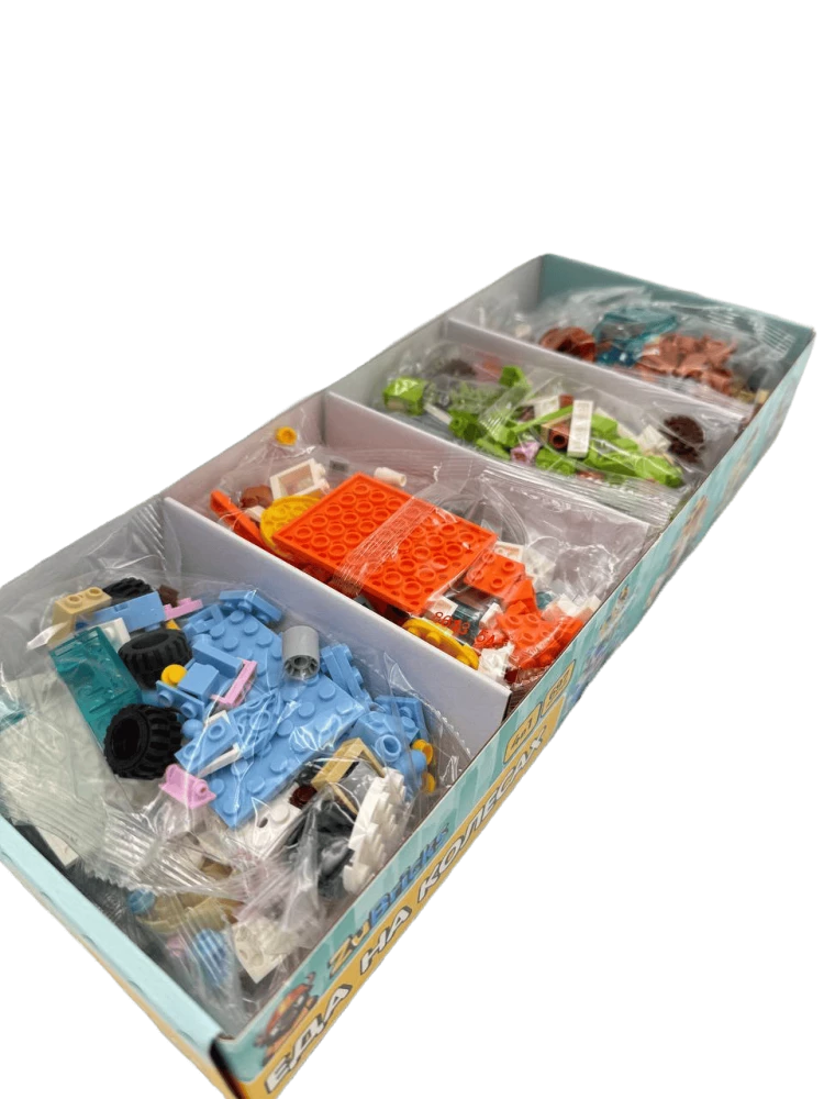 Modular Constructor - ZuBricks. Food on Wheels, 697 Pieces