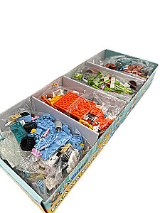 Modular Constructor - ZuBricks. Food on Wheels, 697 Pieces