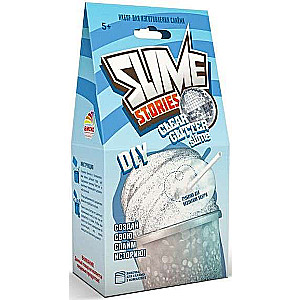 Młody chemik: Historie slime. Przezroczysty brokat