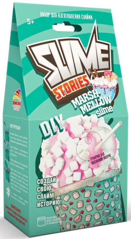 Young Chemist: Slime Stories. Marshmellow