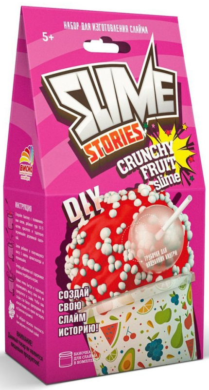 Young Chemist: Slime Stories. Crunchy fruit