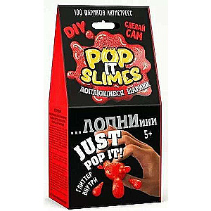 Young Chemist: Pop it slimes. Burst balls (red)