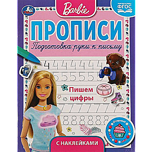 Writing Numbers. Barbie