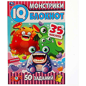 Monsters. Wonderful IQ Notebook