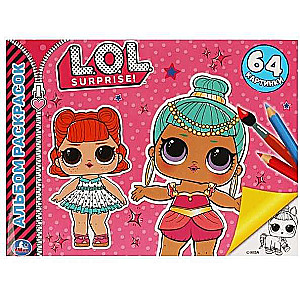 Umka Coloring Book Fashion Cuties. LOL
