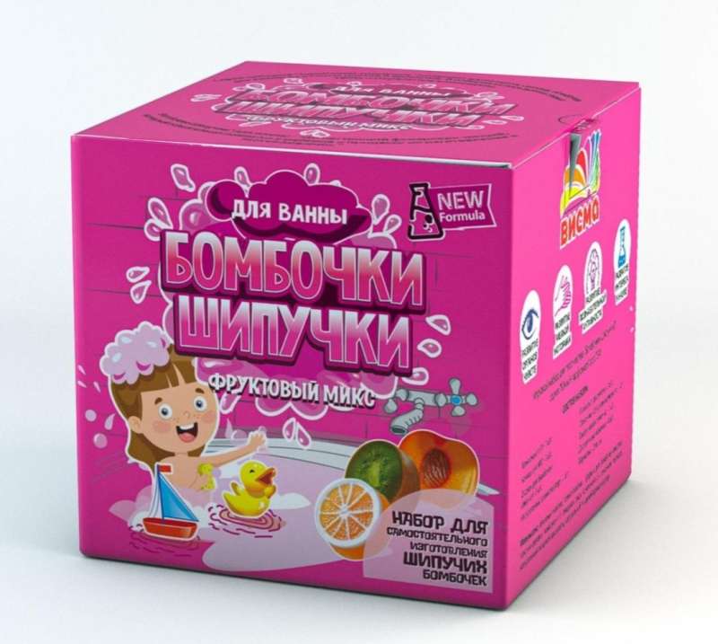 Experiment Kit: Fizzy Bombs - Fruit Mix