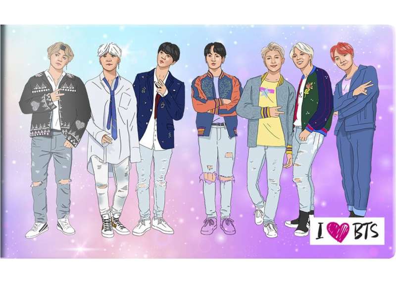 Cardholder. I love BTS. #1