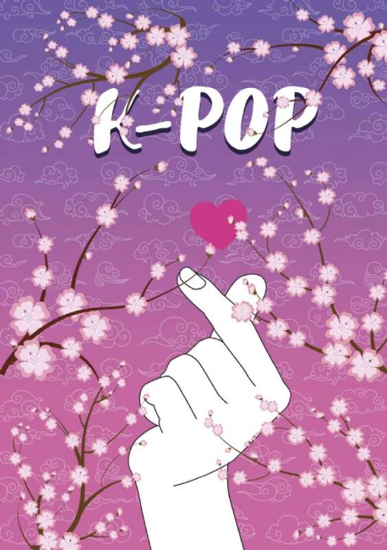 Notebook. K-POP. Sakura