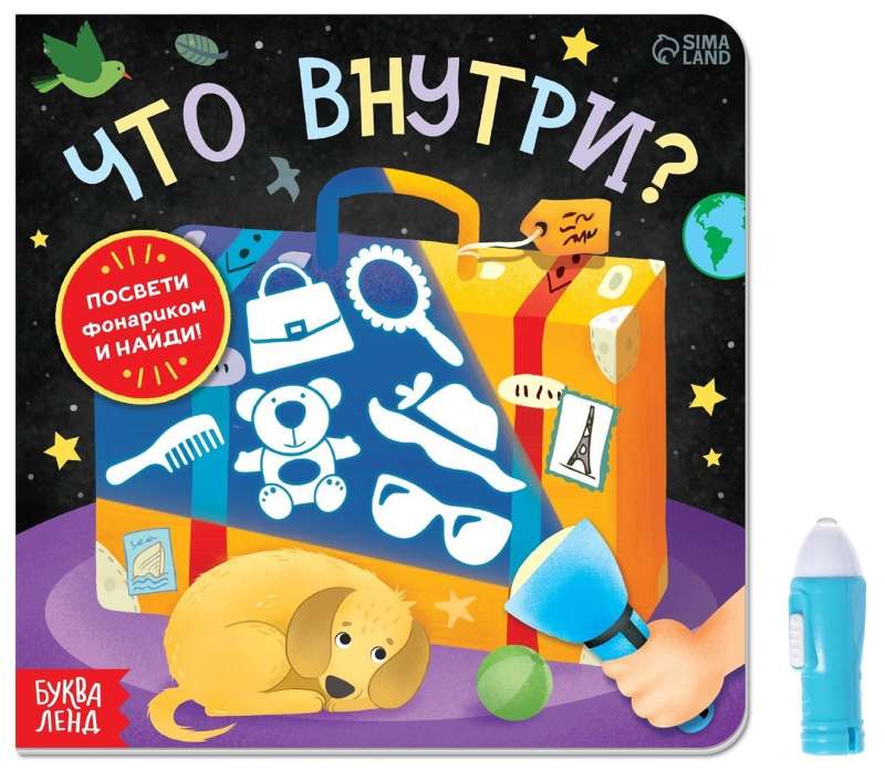 Book with a flashlight What's inside?