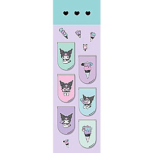 Zakładki magnetyczne. Kuromi (6 szt.)