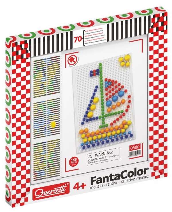 Quercetti Mosaic: FantaColor Mix