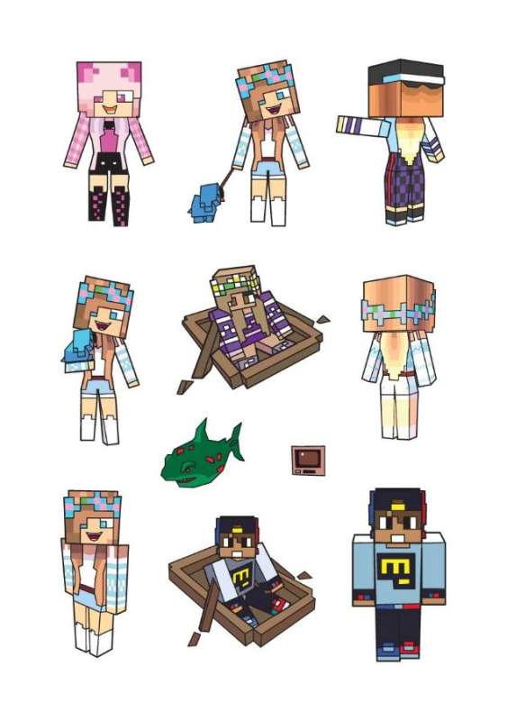 The Most Popular Characters of Evgen Bro. Sticker Set