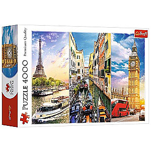 Puzzle 4000 Trefl: Trip around Europe