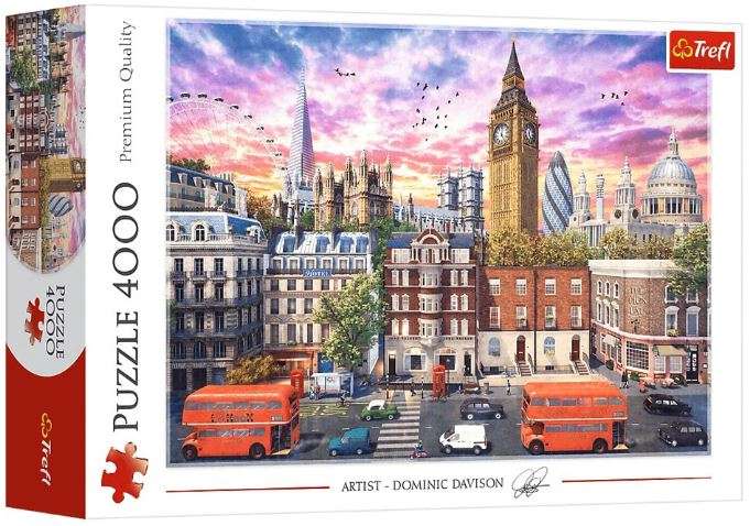Puzzle 4000 Trefl: Spacerując po Londynie