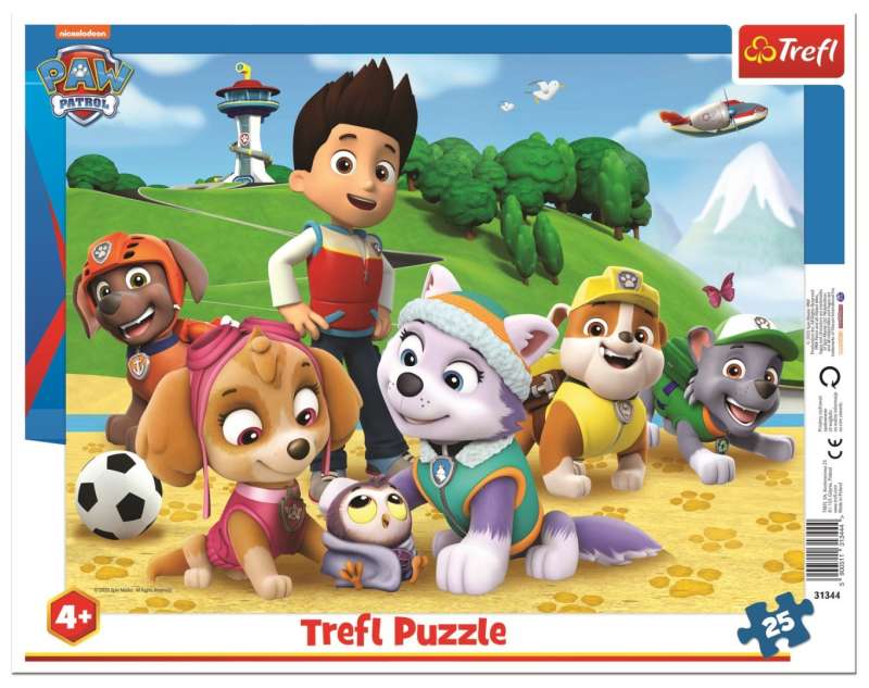 Puzzle 25 Trefl: Paw Patrol na tropie