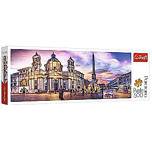 Puzzle 500 Trefl: Piazza Navona, Rome