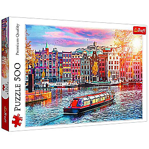 Puzzle 500 Trefl: Amsterdam, Netherlands