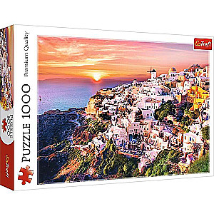 Puzzle 1000 Trefl: Sunset over Santorini