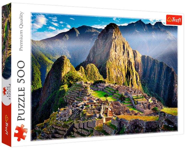 Puzzle 500 Trefl: Historyczne Sanktuarium Machu Picchu